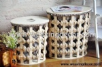 straw laundry basket from factory