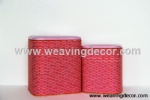 woven stool storage stool storage boxes & bins