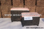 woven stool storage stool storage boxes & bins