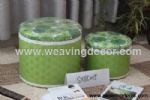 woven stool storage stool storage boxes & bins