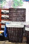 wicker laundry basket from factory