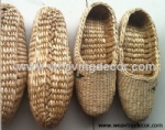 Wholesale Handmade straw slipper mat slipper for summer