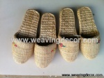 Wholesale Handmade straw slipper mat slipper for summer