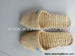 Wholesale Handmade straw slipper mat slipper for summer