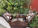 wicker picnic basket with lid wicker picnic baskets for sale