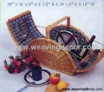 wicker picnic basket with lid wicker picnic baskets for sale