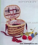 wicker picnic basket with lid wicker picnic baskets for sale