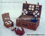 wicker picnic basket with lid wicker picnic baskets for sale