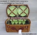 wicker picnic basket with lid wicker picnic baskets for sale