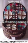 wicker picnic basket with lid wicker picnic baskets for sale