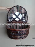 wicker picnic basket with lid wicker picnic baskets for sale