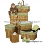 wicker laundry basket with wholesale