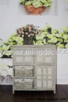 wooden storage cabinet wood cabinet with wicker baskets for home decor