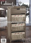 wooden storage cabinet wood cabinet with wicker baskets for home decor