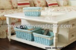 Cheap wicker storage basket wicker basket hamper fruit bread basket decoration