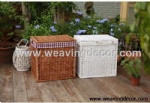 Cheap wicker storage basket wicker basket hamper fruit bread basket decoration