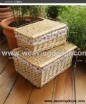 Cheap wicker storage basket wicker basket hamper fruit bread basket decoration