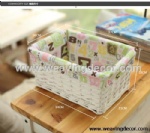 Cheap wicker storage basket wicker basket hamper fruit bread basket decoration