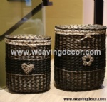 wicker laundry bakset for wholesale