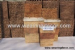 straw laundry basket from factory